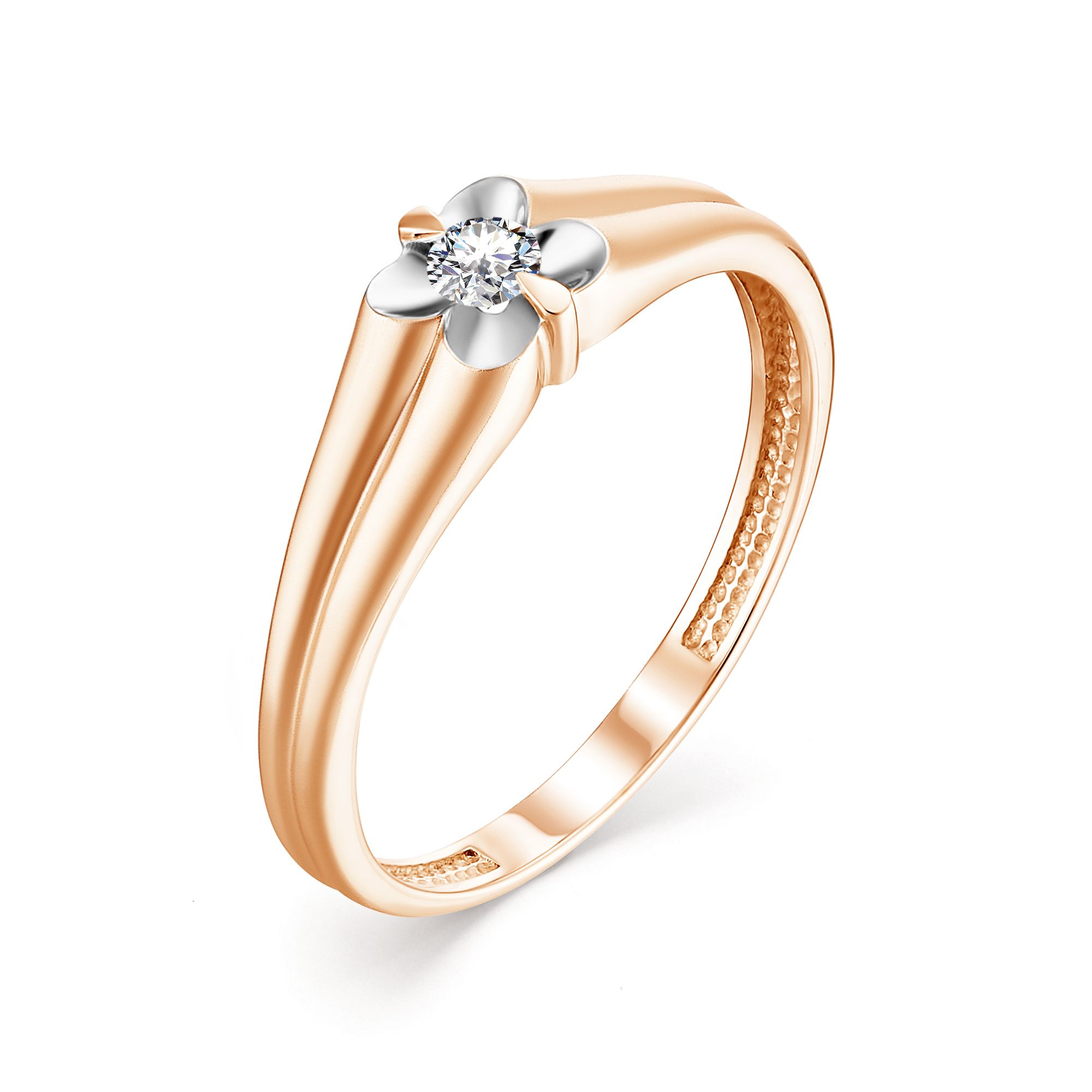 Кольцо, бриллиант, 13130-700
