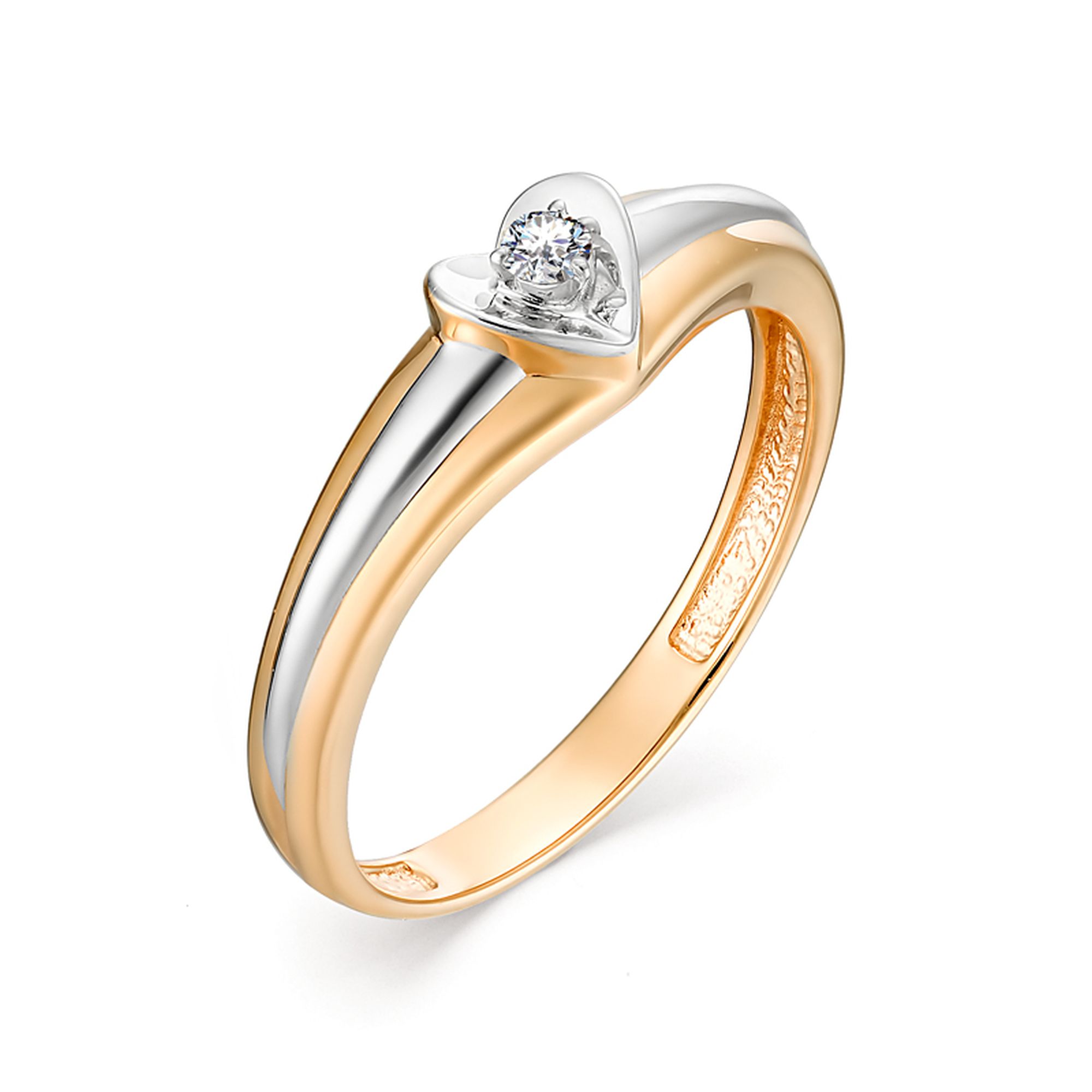 Кольцо, бриллиант, 12920-100