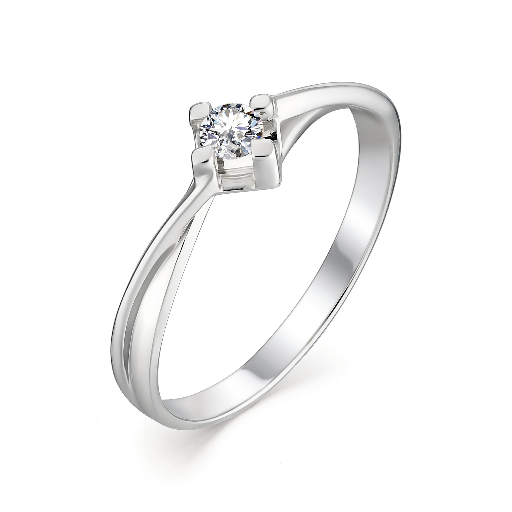 Кольцо, бриллиант, 13042-200