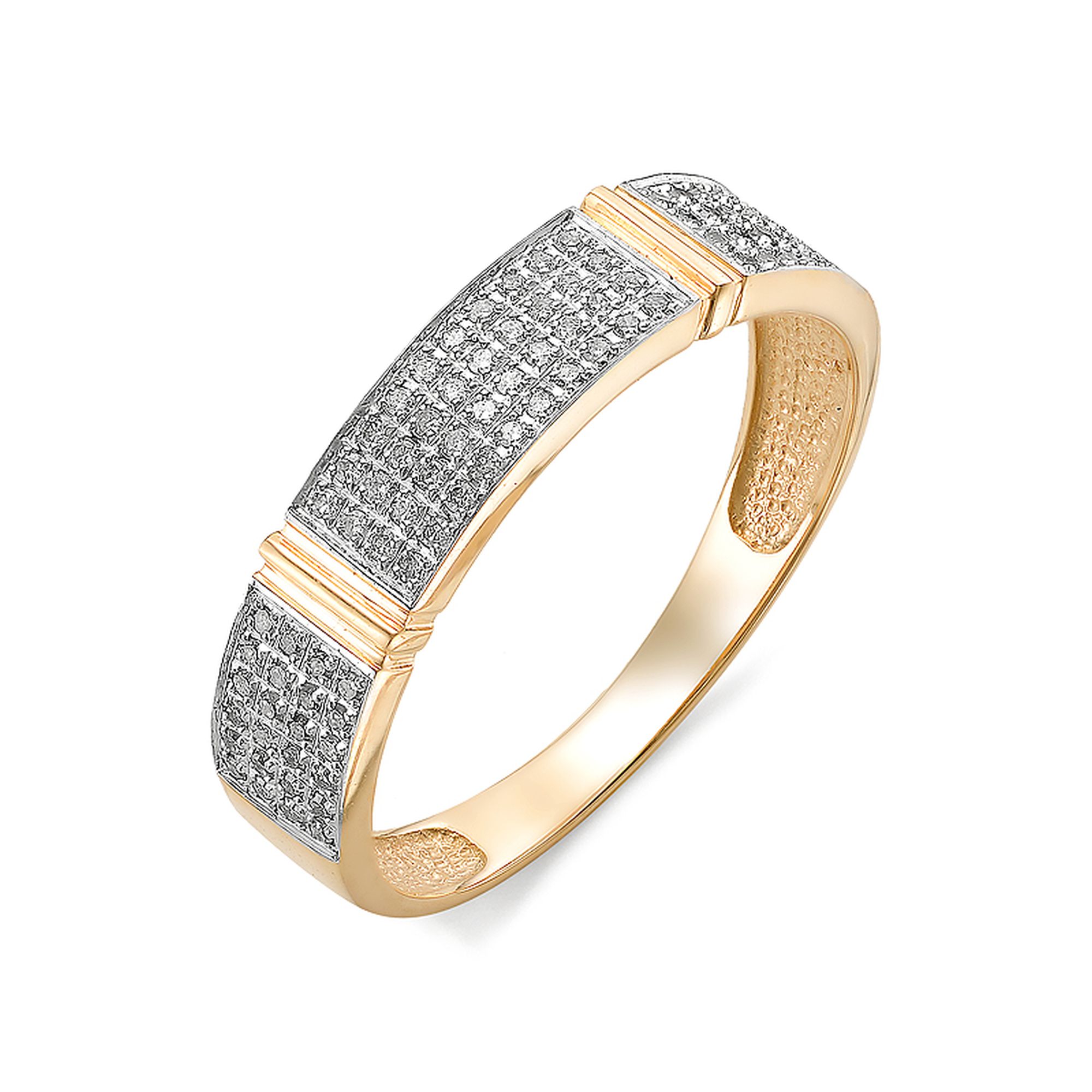 Кольцо, бриллиант, 12319-100