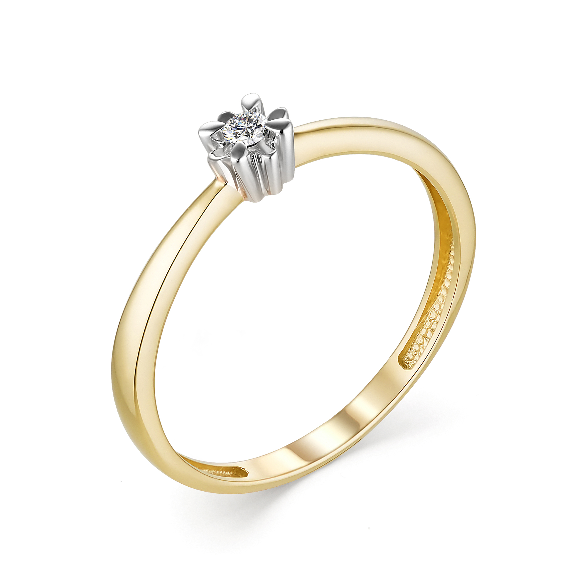 Кольцо, бриллиант, 13273-300