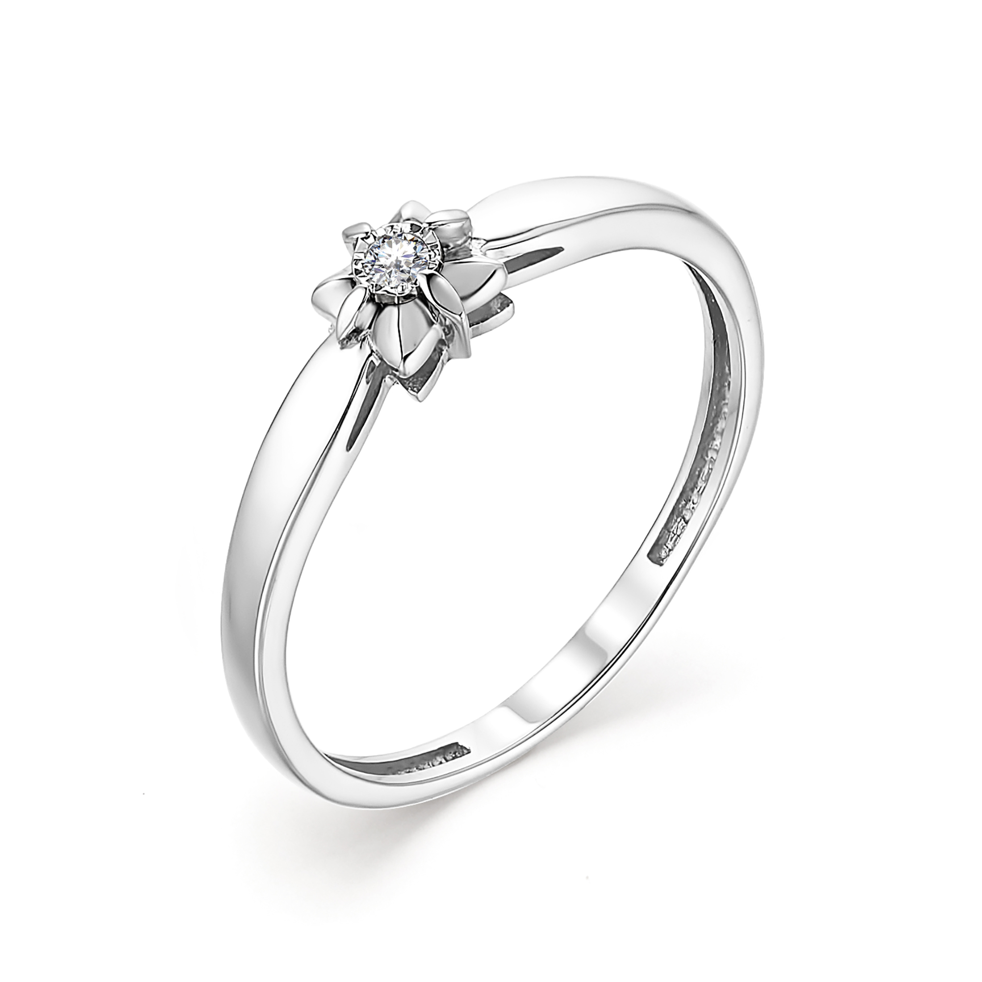 Кольцо, бриллиант, 13221-200