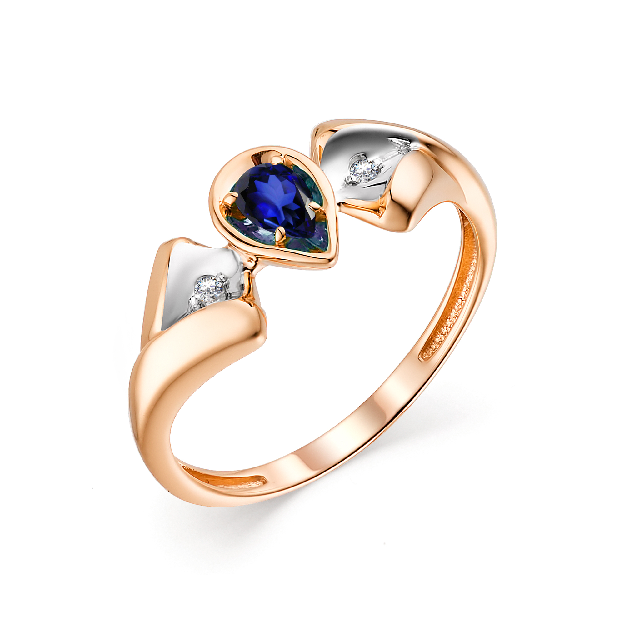 Кольцо, бриллиант, 13509-102