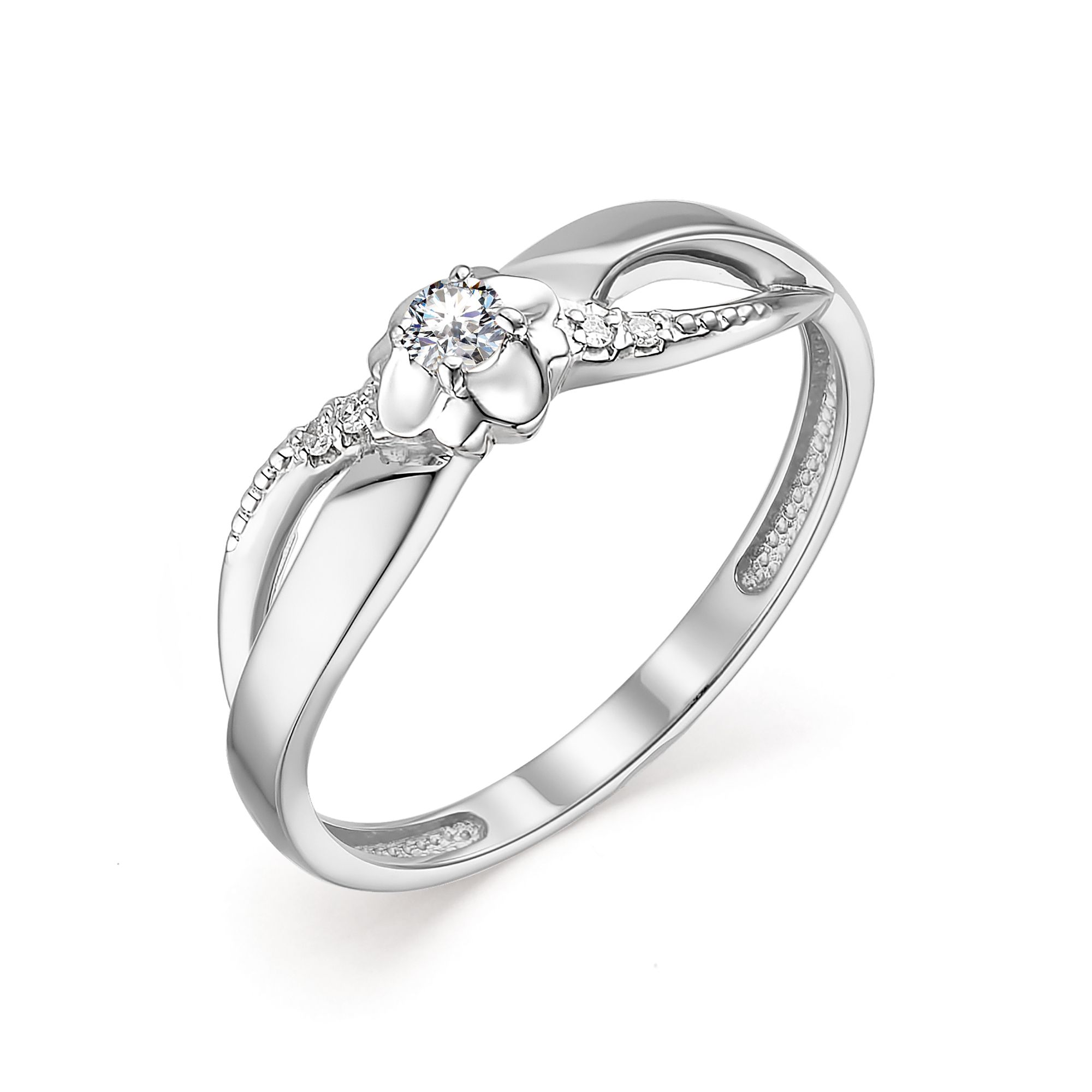 Кольцо, бриллиант, 13584-200