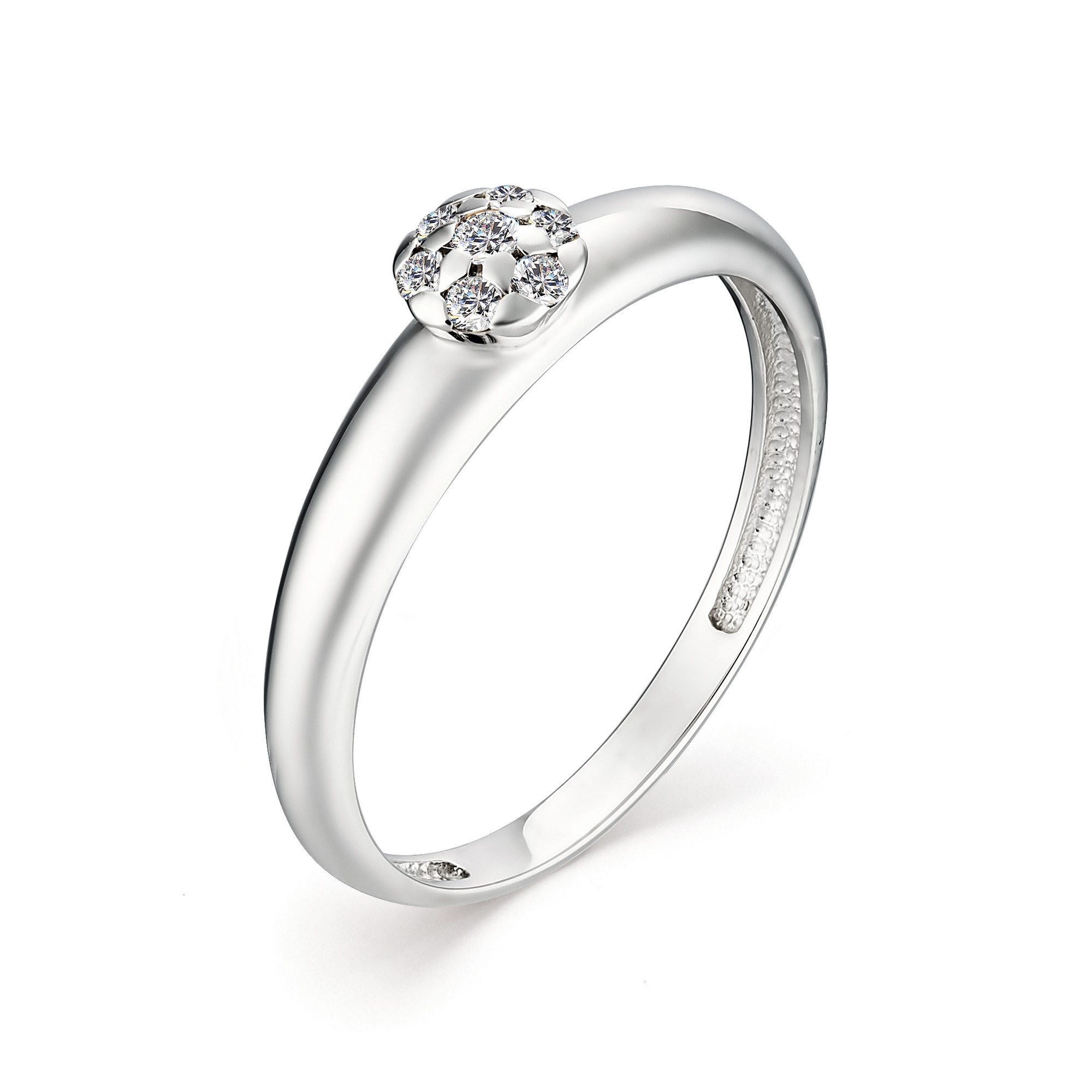 Кольцо, бриллиант, 13027-200