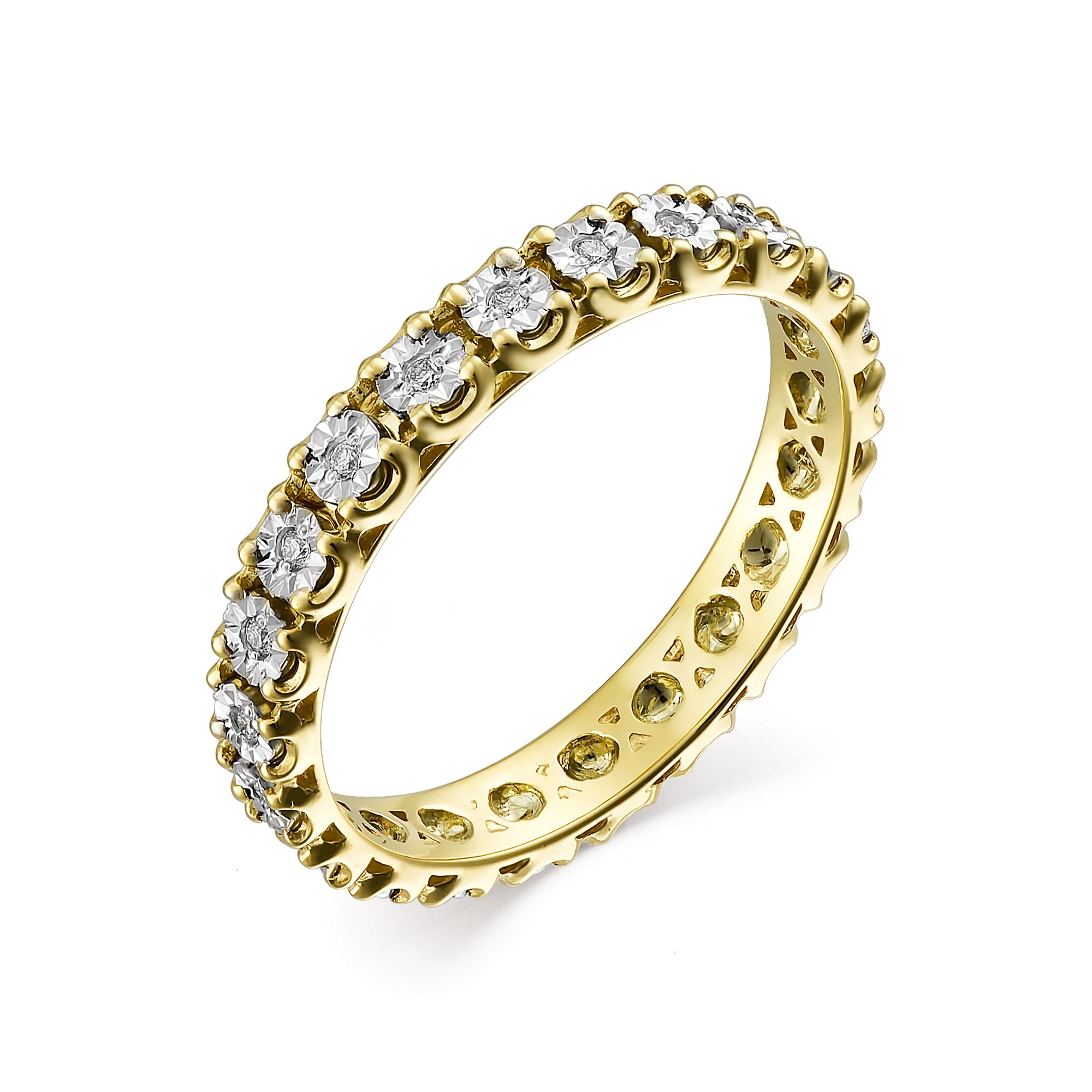 Кольцо, бриллиант, 13476-300
