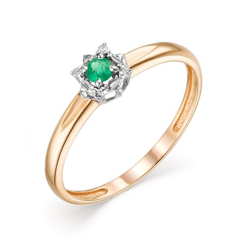 Кольцо, бриллиант, 13617-101