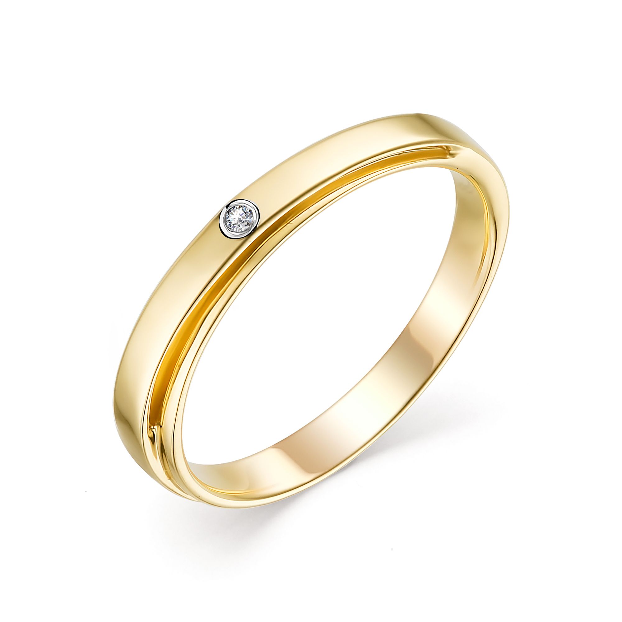 Кольцо, бриллиант, 13622-300