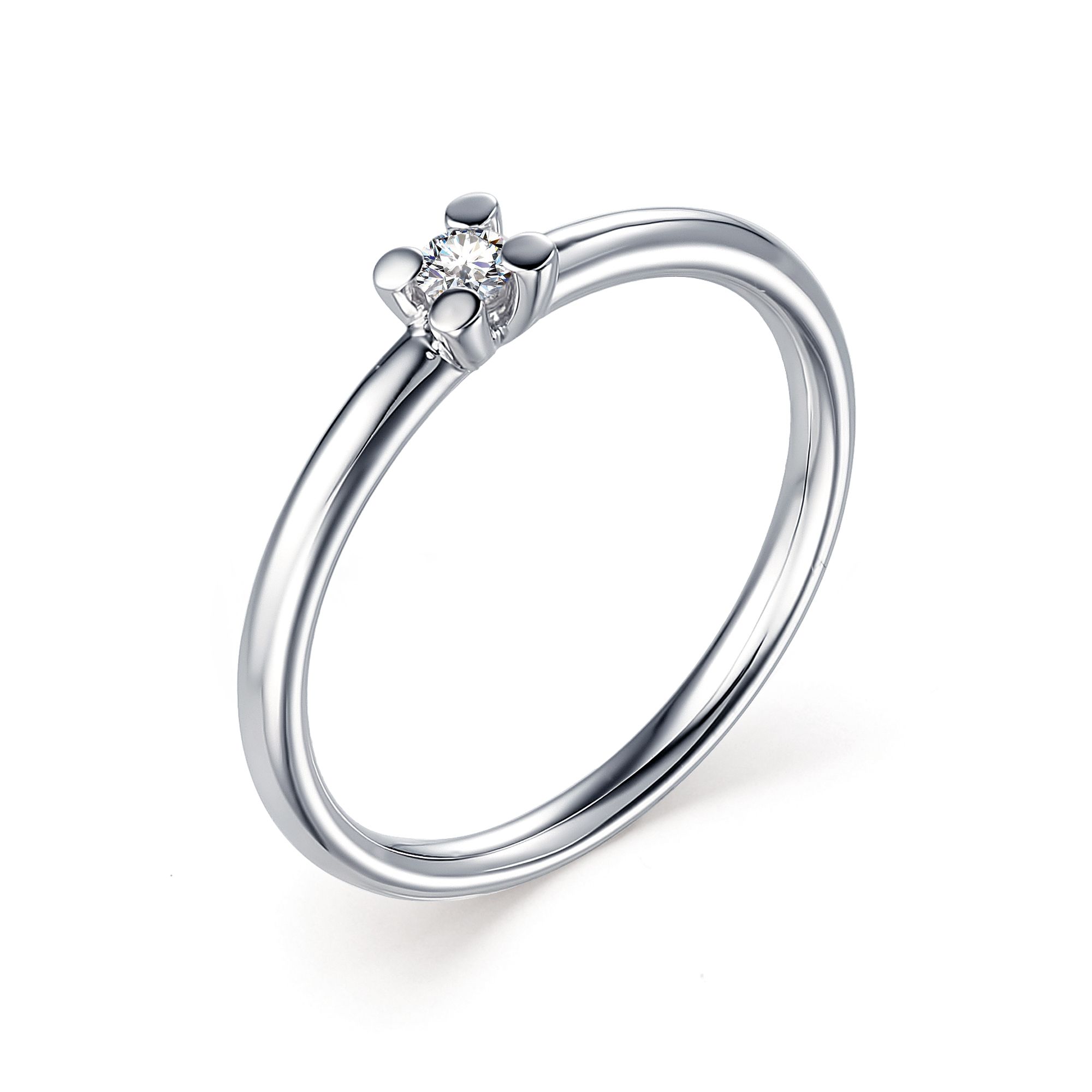 Кольцо, бриллиант, 13211-200