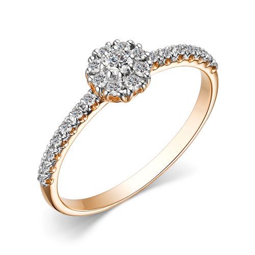Кольцо, бриллиант, 15363-100