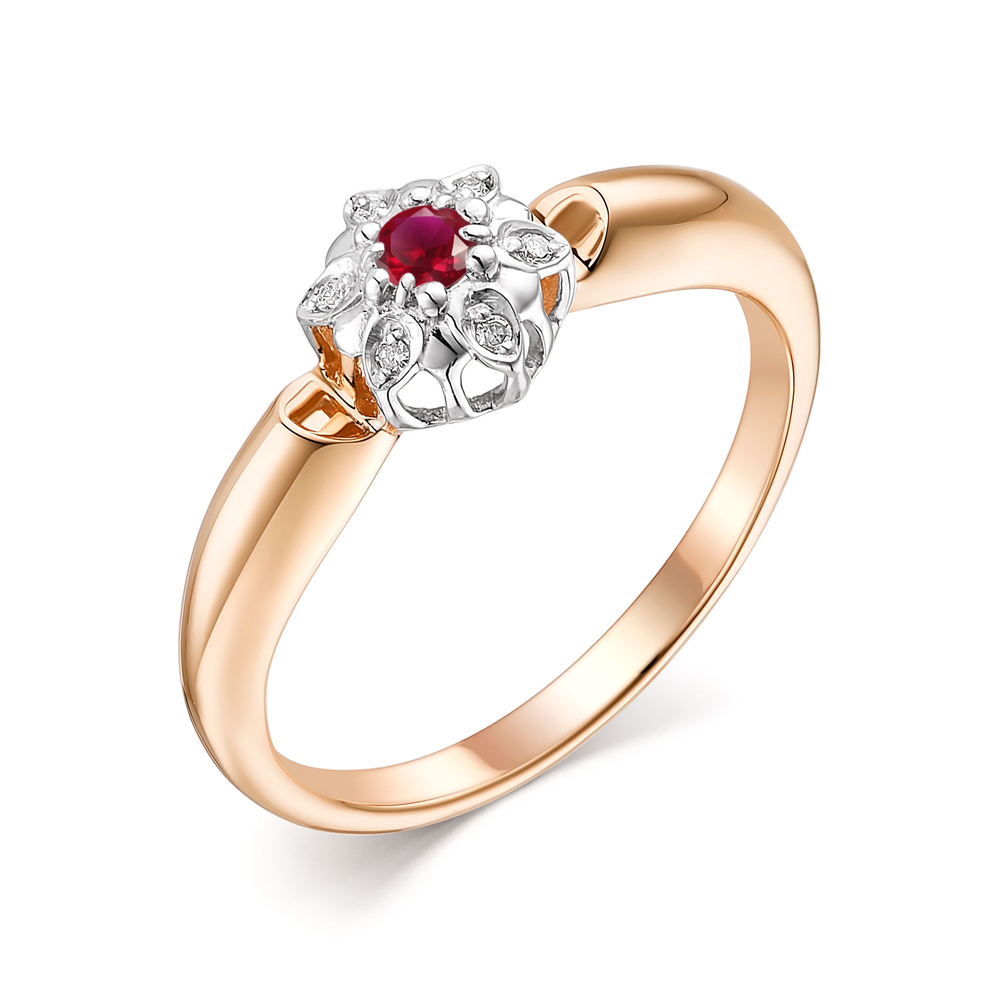 Кольцо, бриллиант, 13663-103