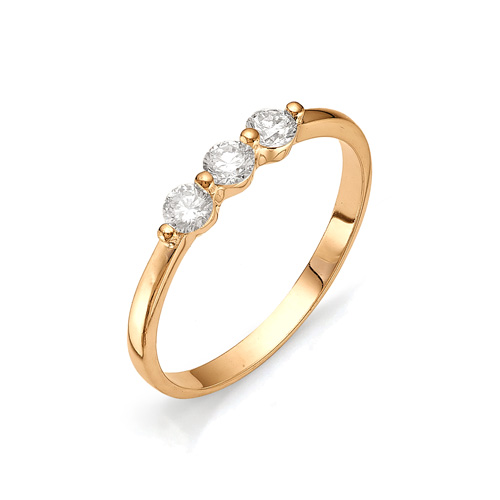 Кольцо, бриллиант, 11321-100