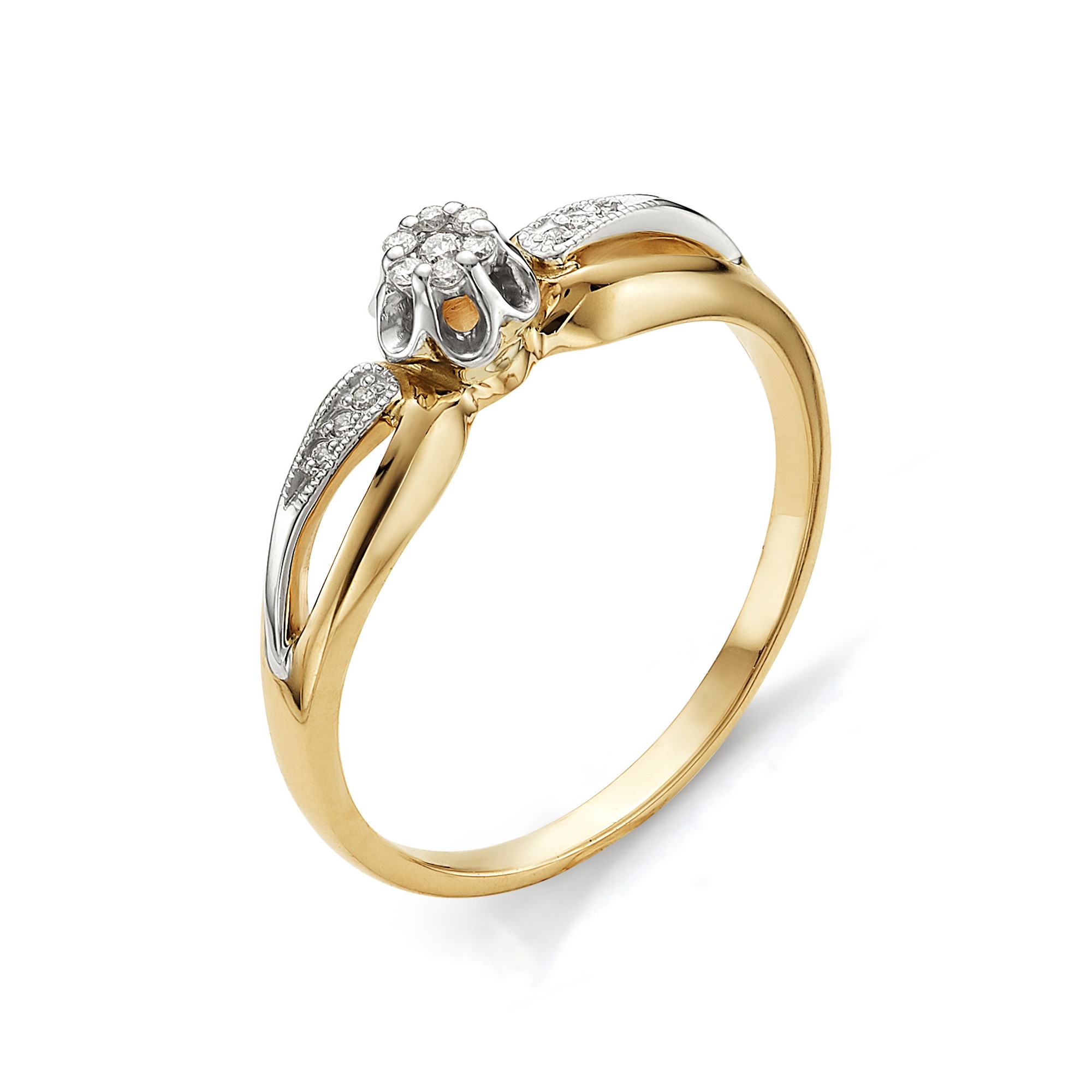 Кольцо, бриллиант, 11112-100