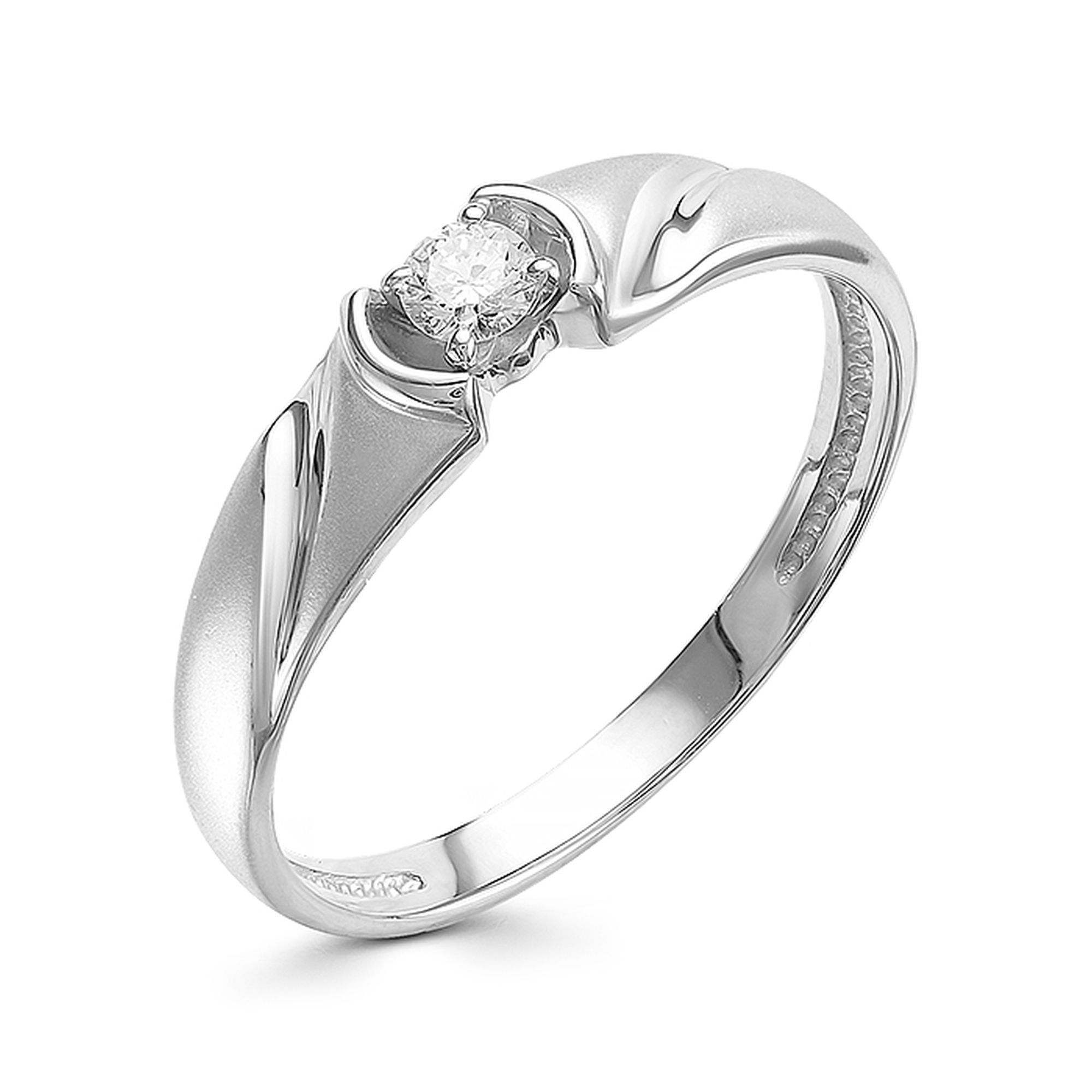 Кольцо, бриллиант, 12636-Б00