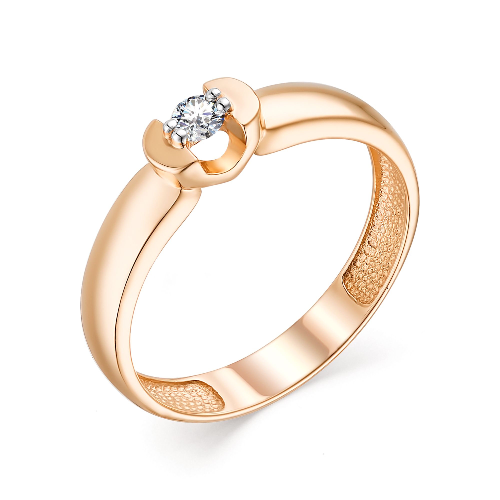 Кольцо, бриллиант, 13689-100