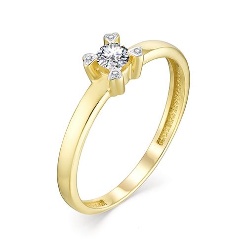 Кольцо, бриллиант, 13028-300