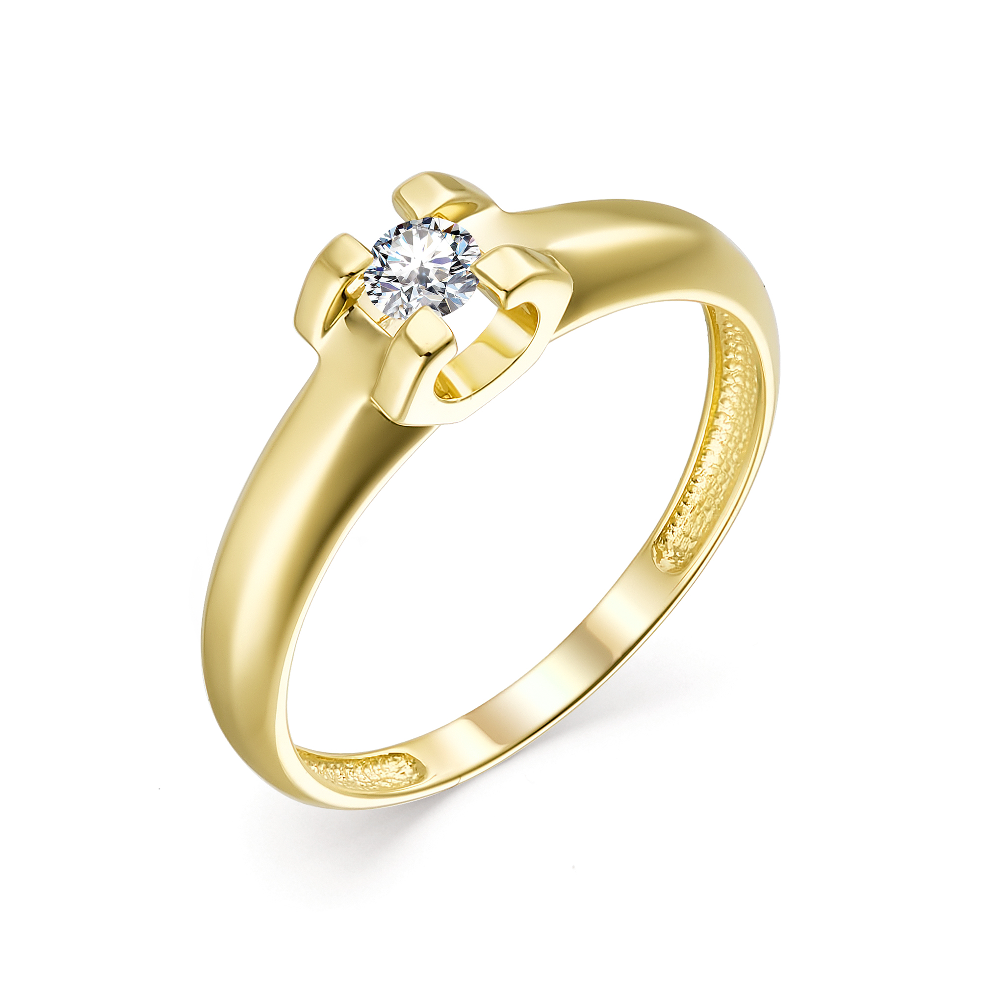 Кольцо, бриллиант, 13528-300