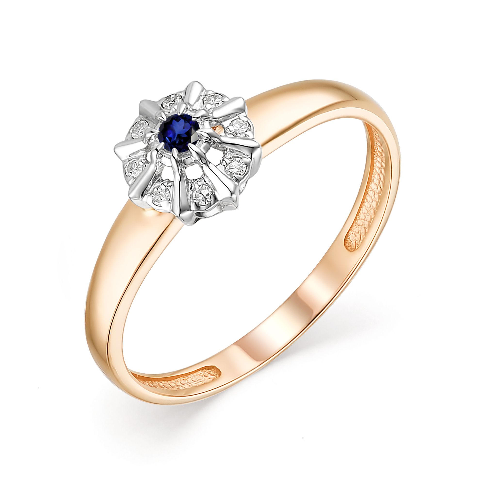 Кольцо, бриллиант, 13608-102
