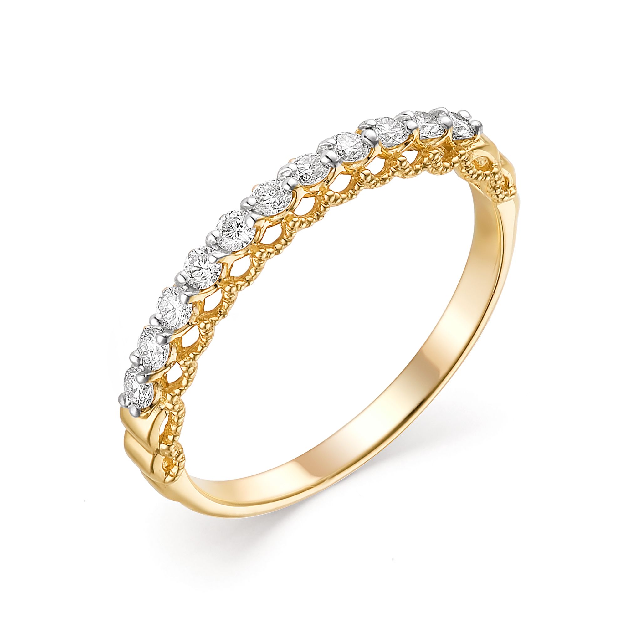 Кольцо, бриллиант, 13485-300