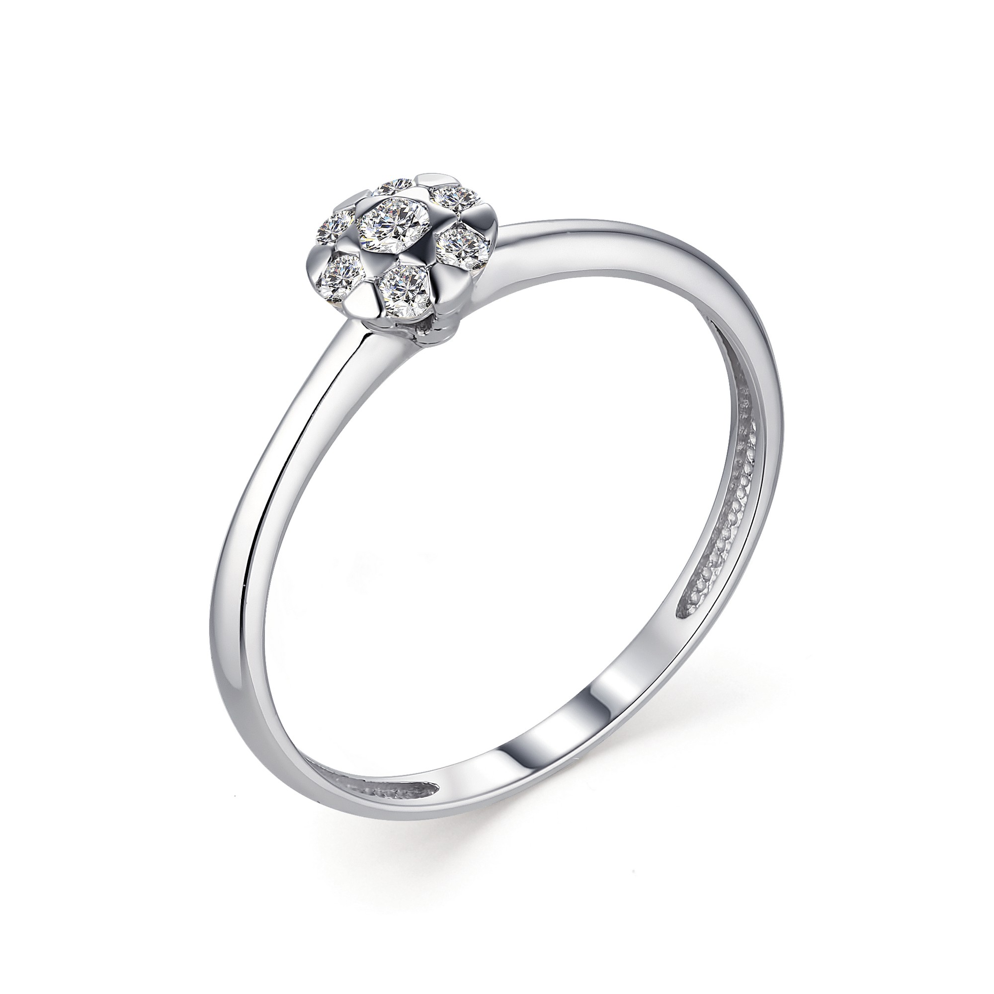 Кольцо, бриллиант, 13247-200