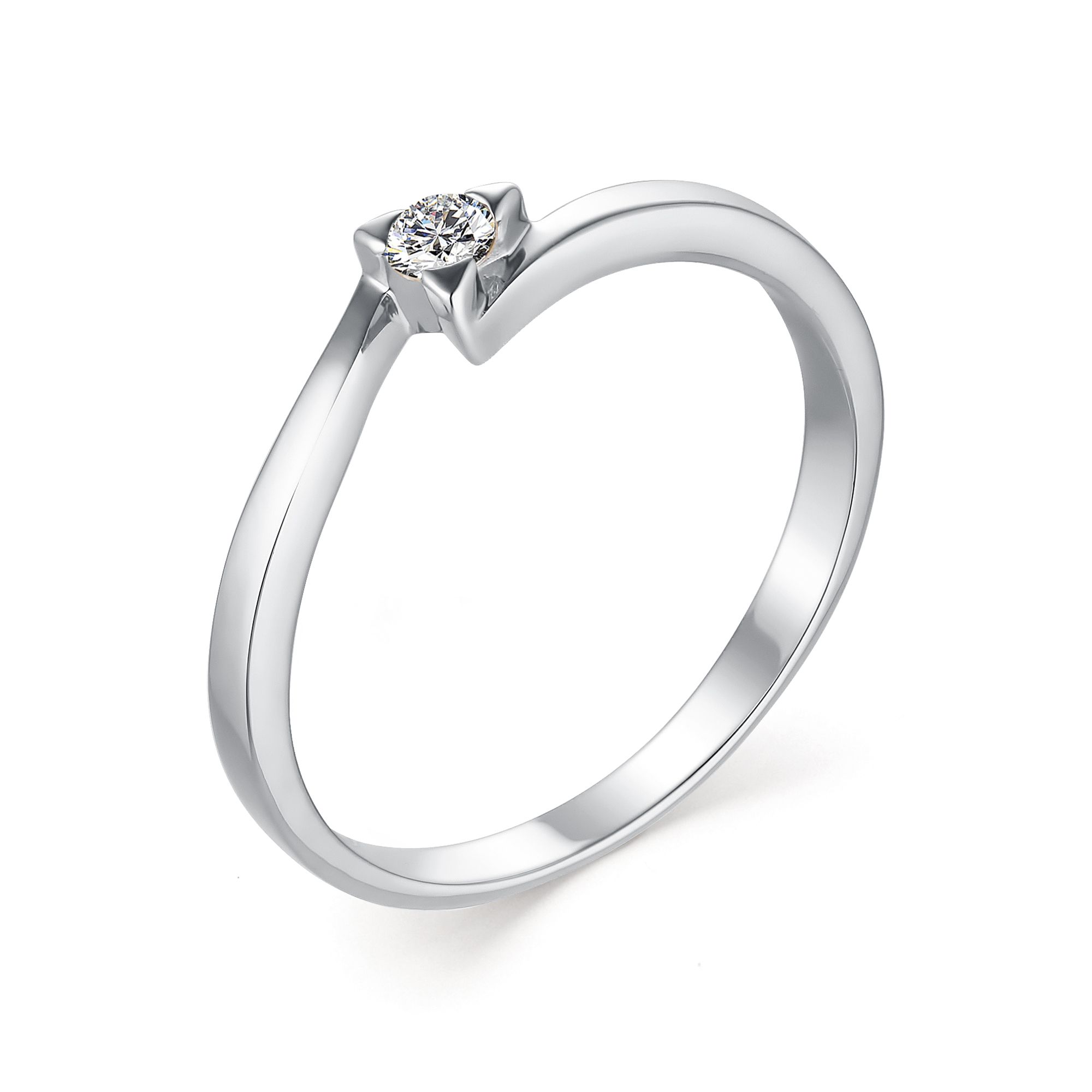 Кольцо, бриллиант, 13278-200