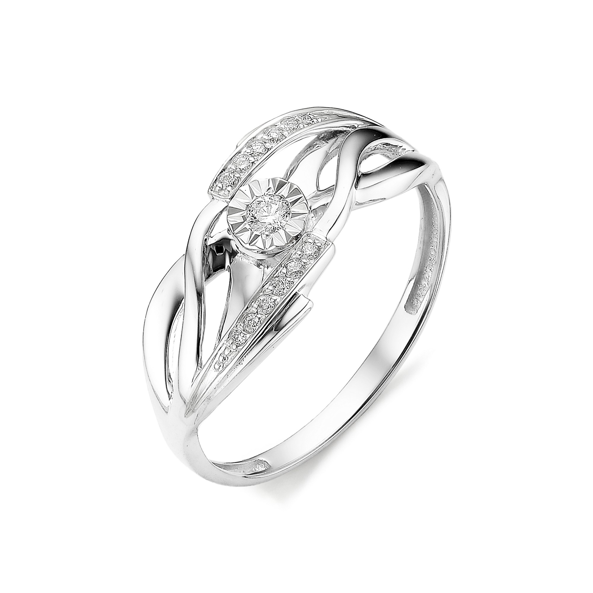 Кольцо, бриллиант, 11917-200