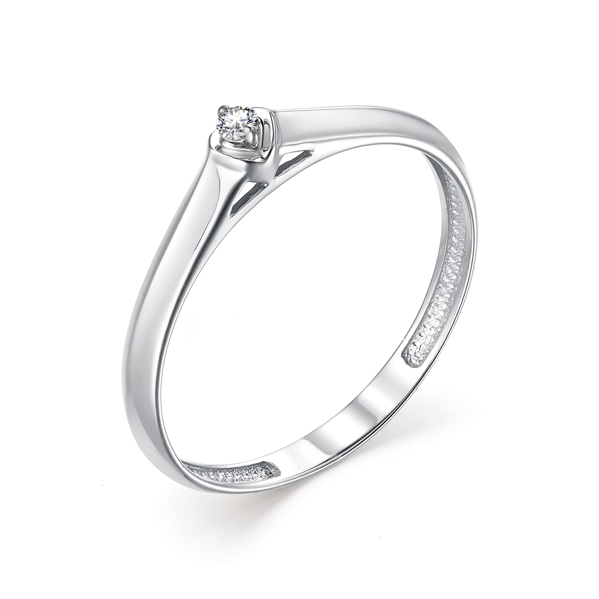 Кольцо, бриллиант, 13229-200