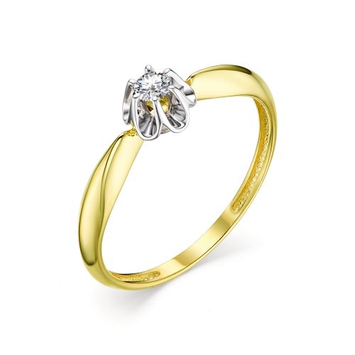Кольцо, бриллиант, 1048-300