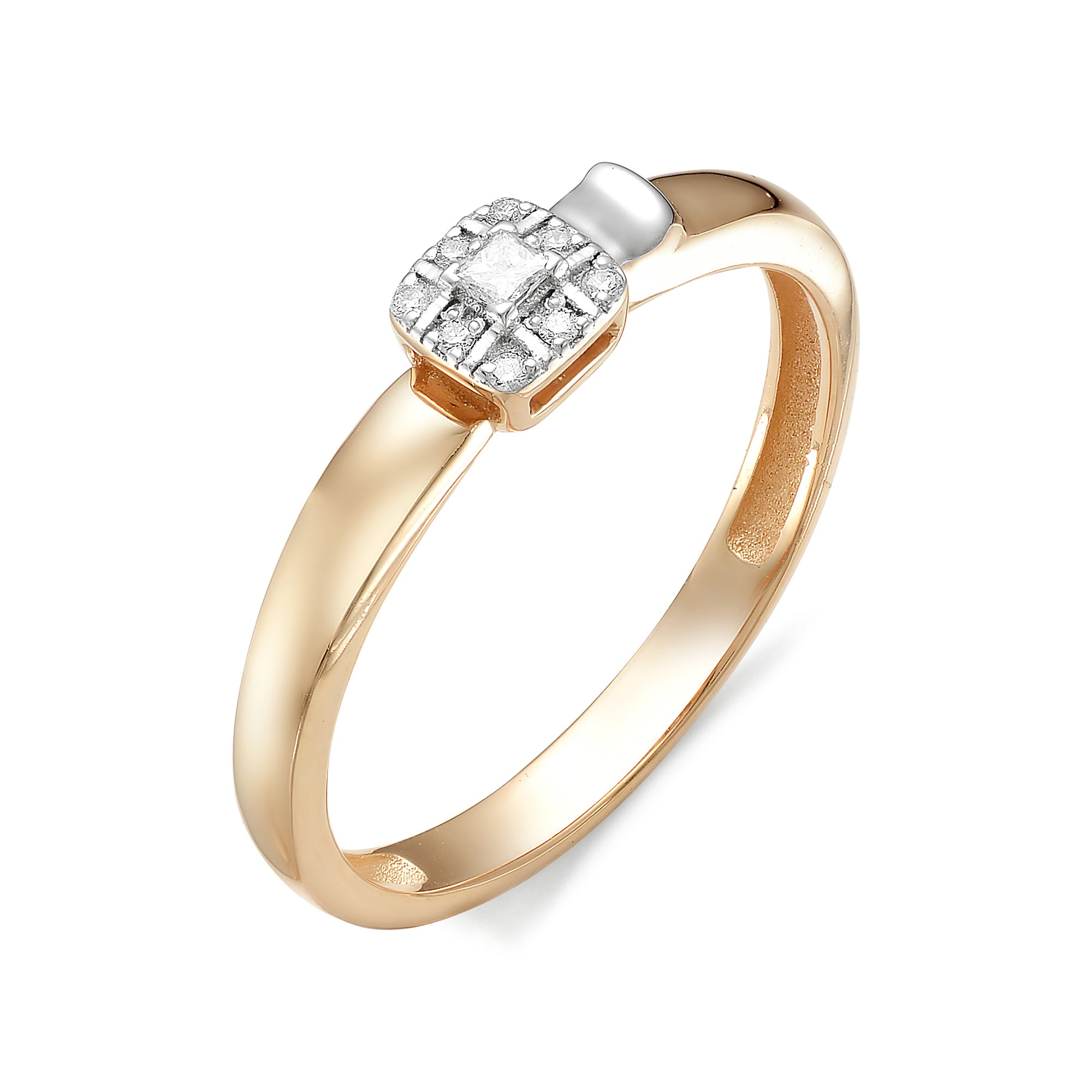 Кольцо, бриллиант, 11925-100