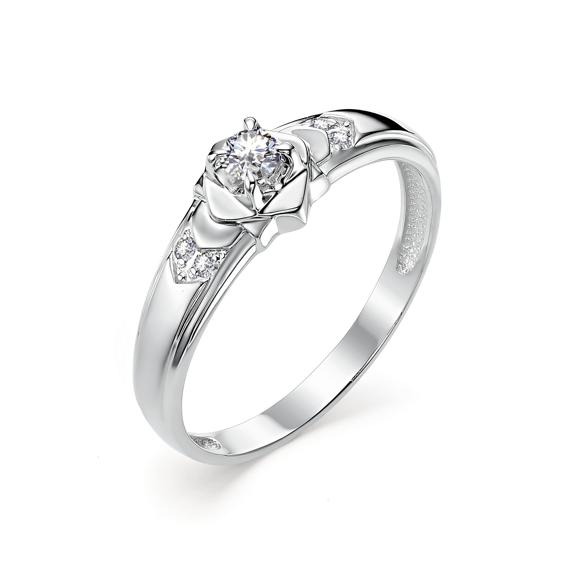 Кольцо, бриллиант, 12688-200