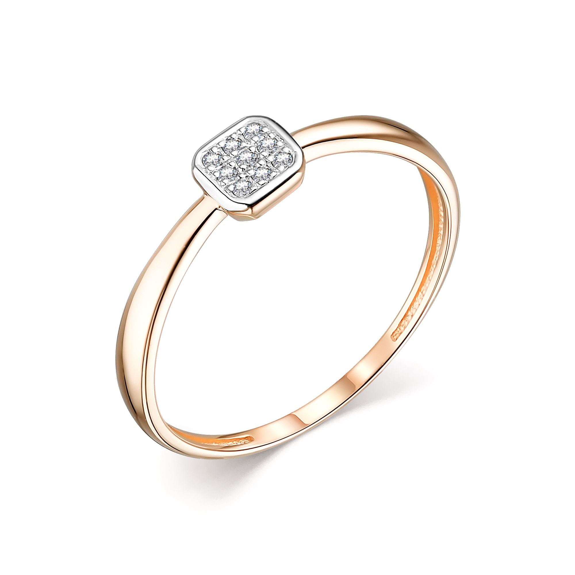 Кольцо, бриллиант, 14054-100