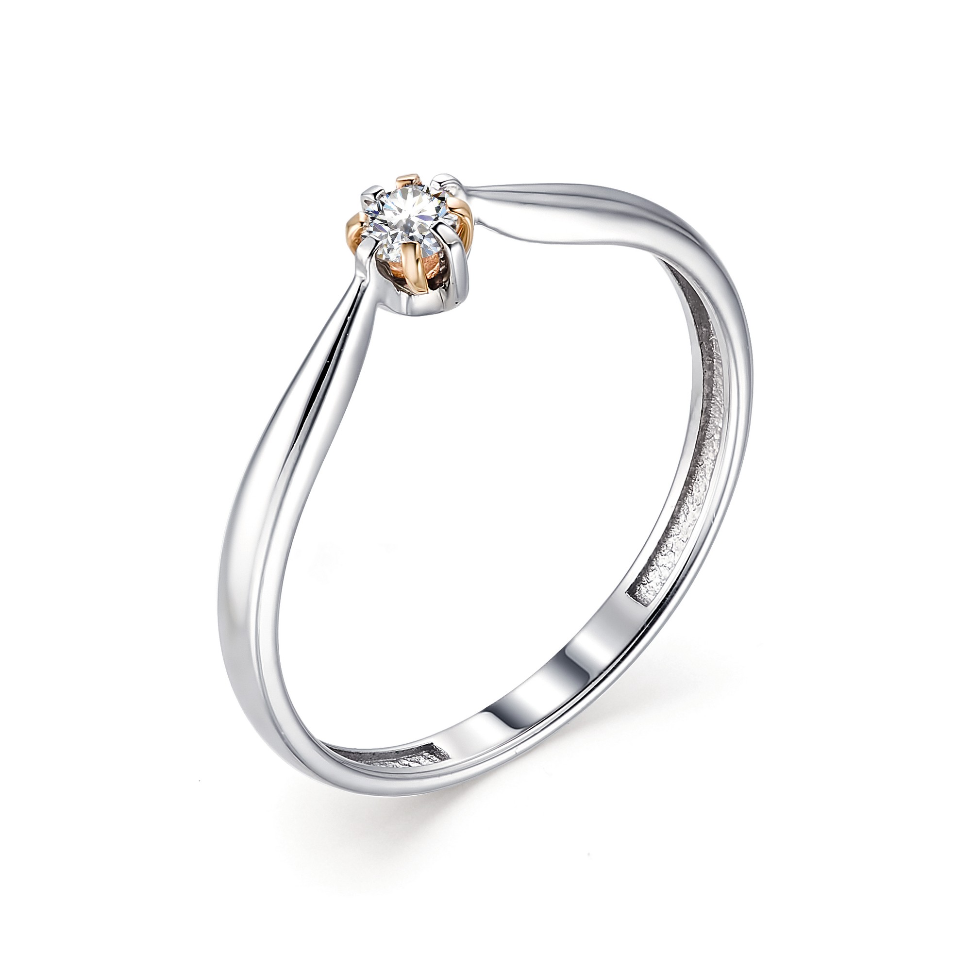 Кольцо, бриллиант, 13194-200