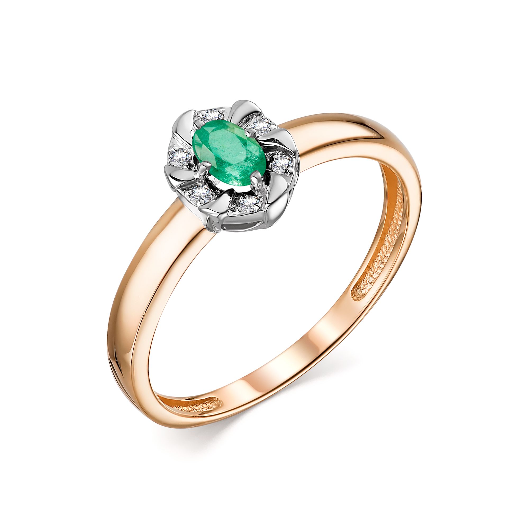 Кольцо, бриллиант, 13847-101