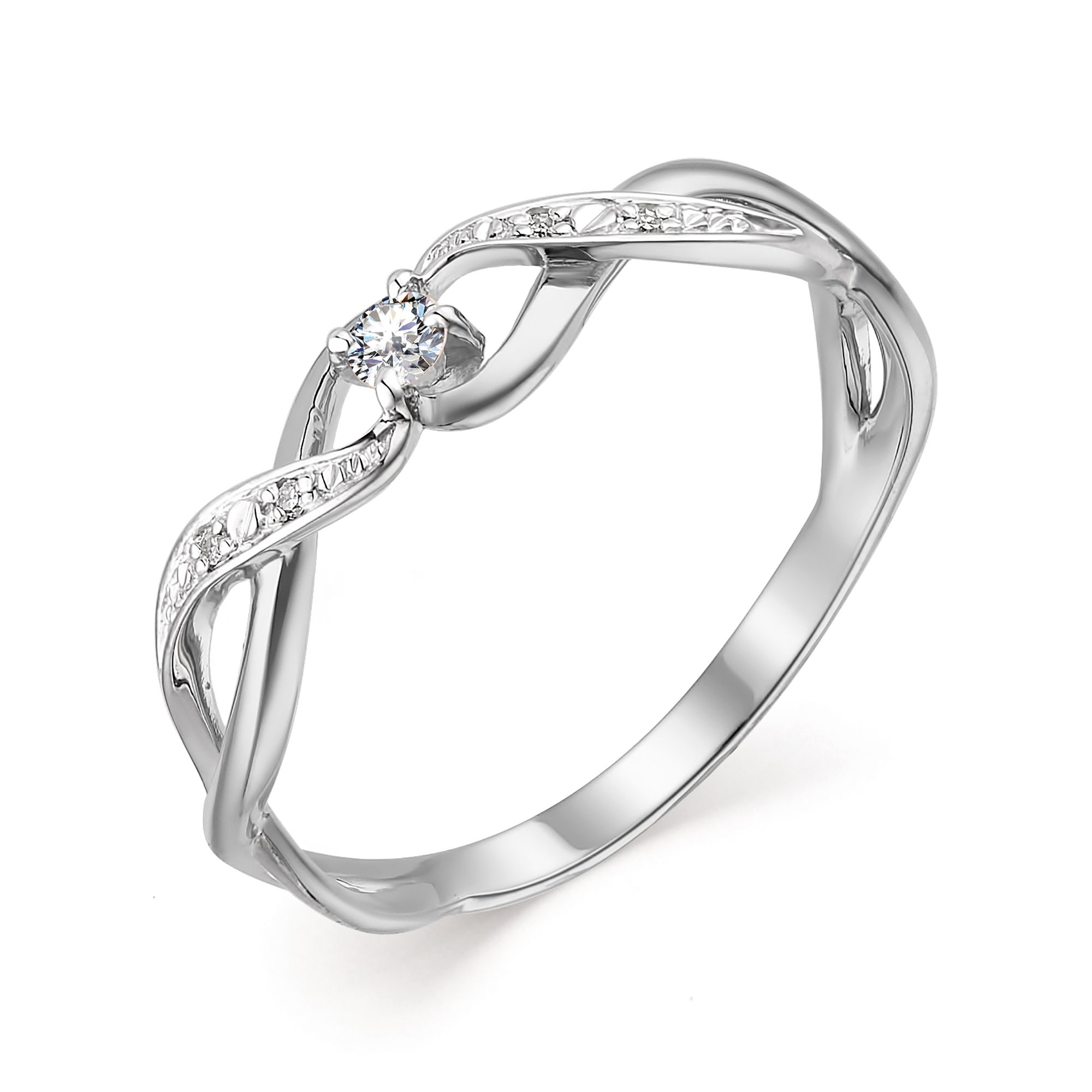 Кольцо, бриллиант, 13636-200