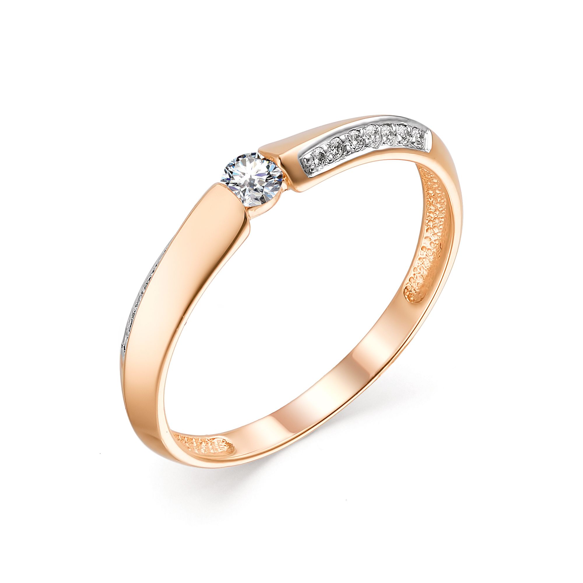 Кольцо, бриллиант, 13487-100