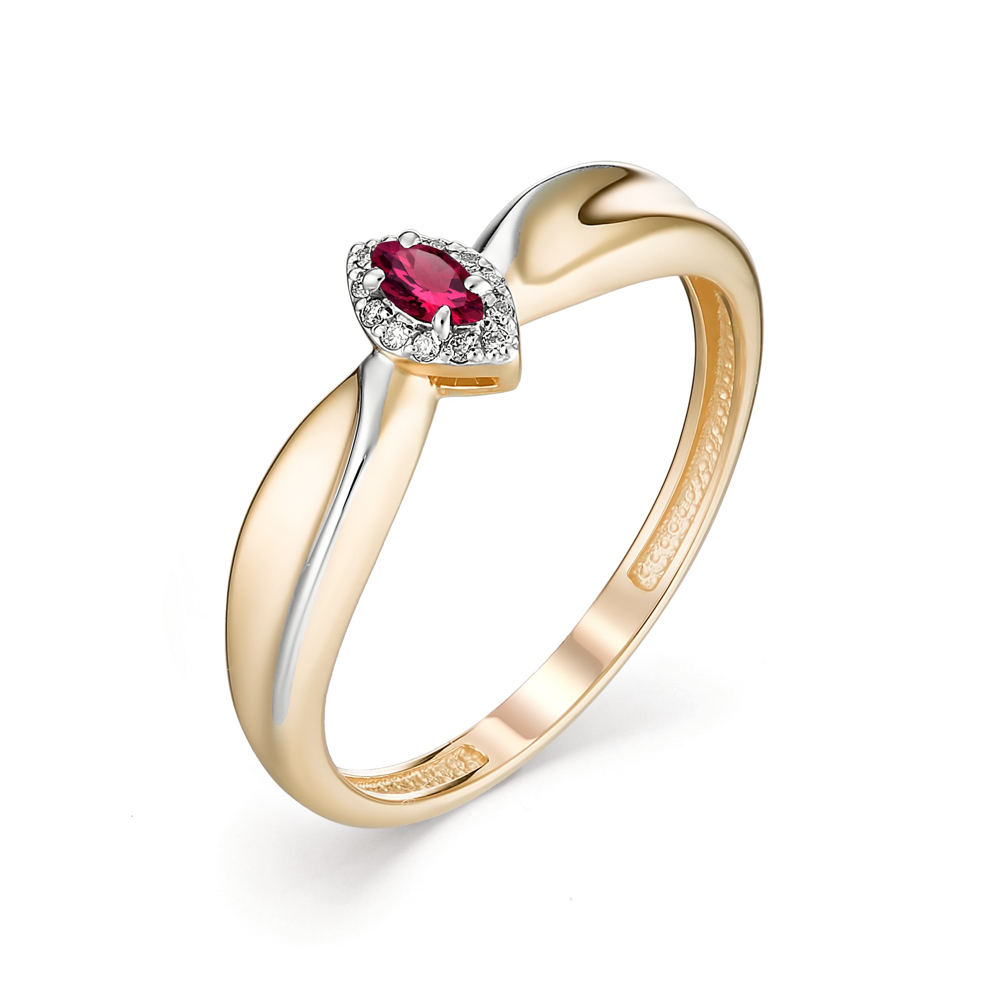 Кольцо, бриллиант, 13100-103