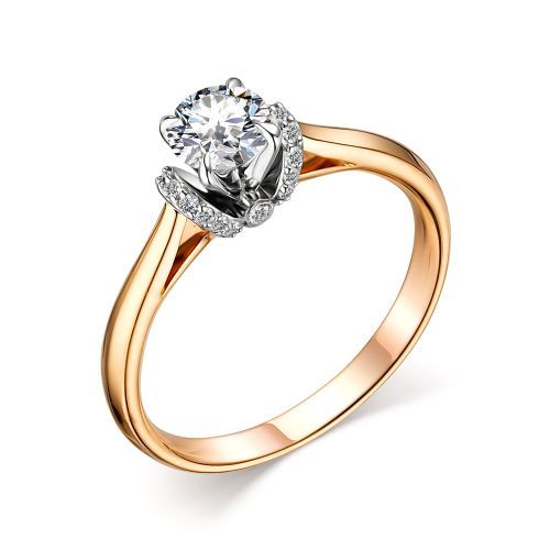 Кольцо, бриллиант, 14347-КП5