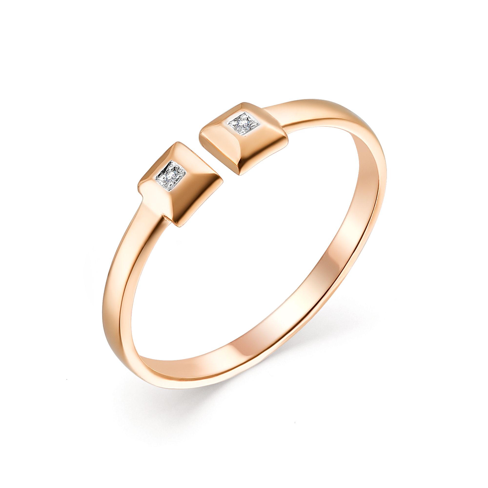 Кольцо, бриллиант, 12302-100