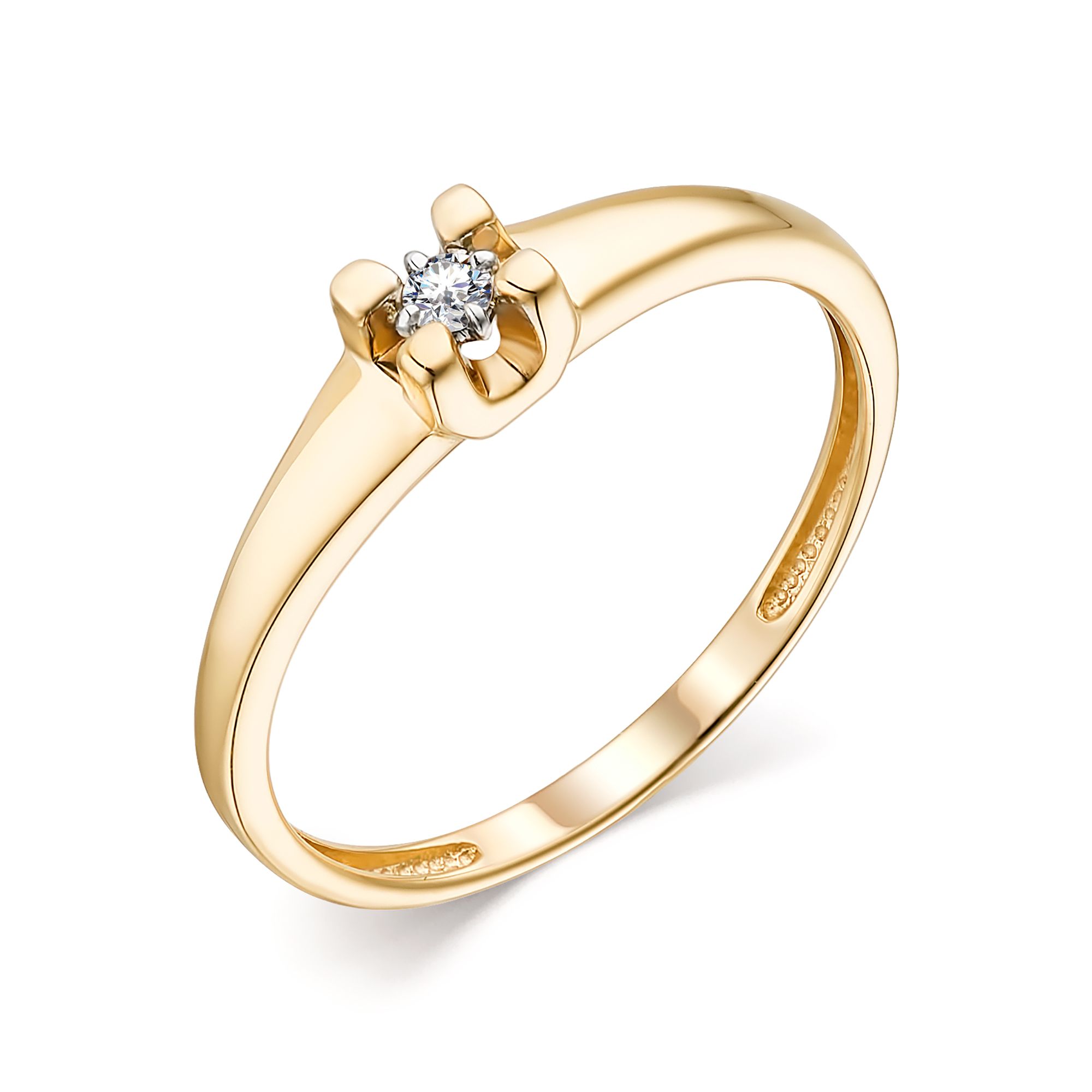 Кольцо, бриллиант, 13693-300