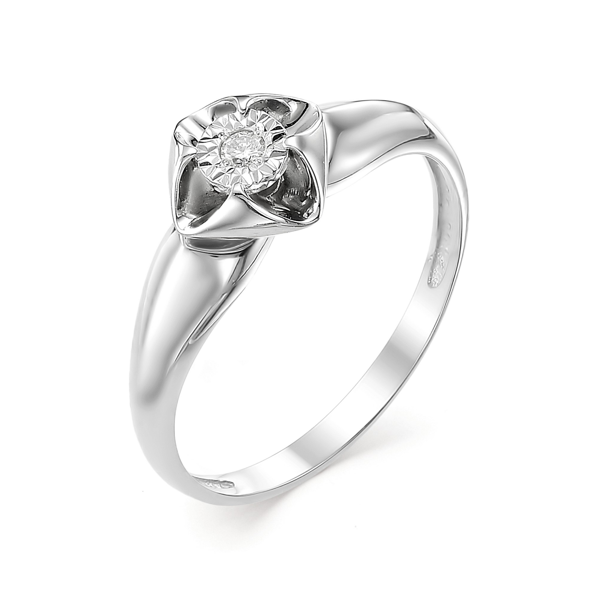 Кольцо, бриллиант, 12562-200