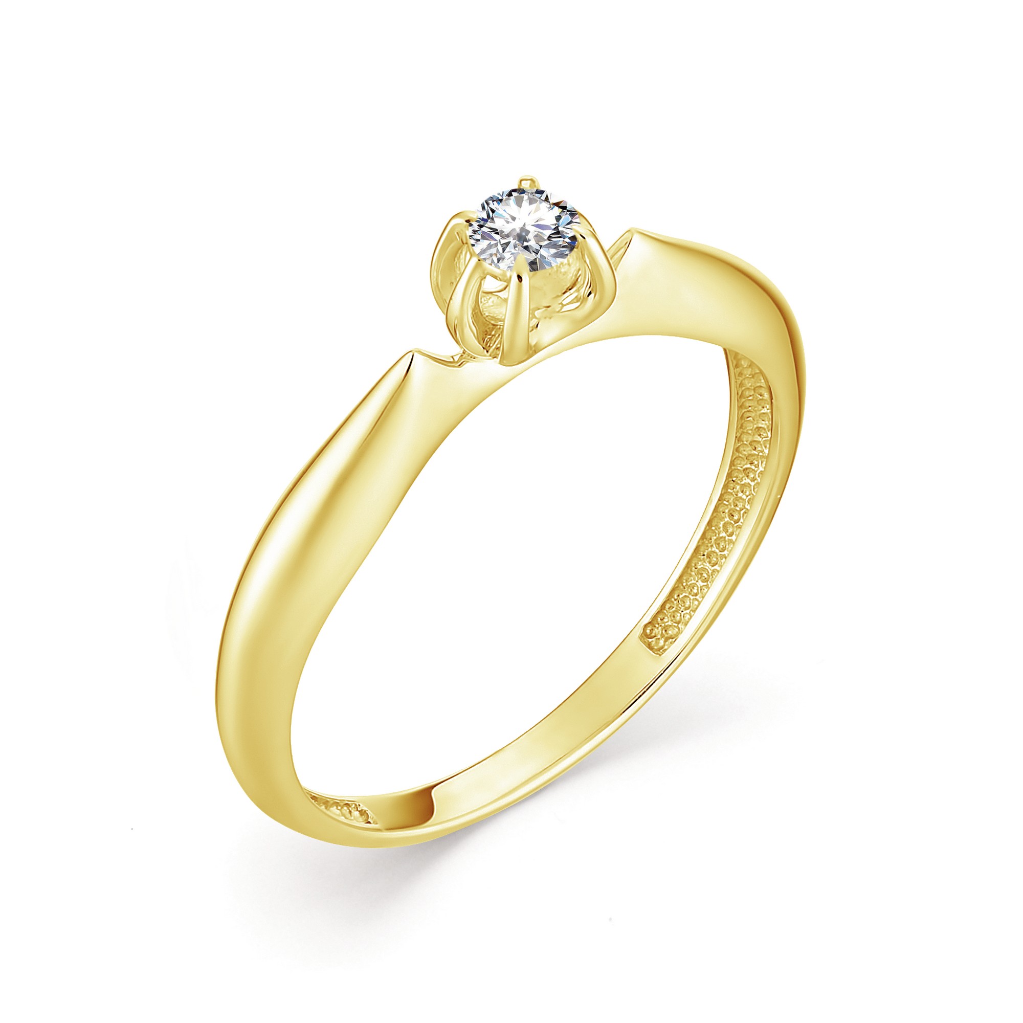Кольцо, бриллиант, 12798-300