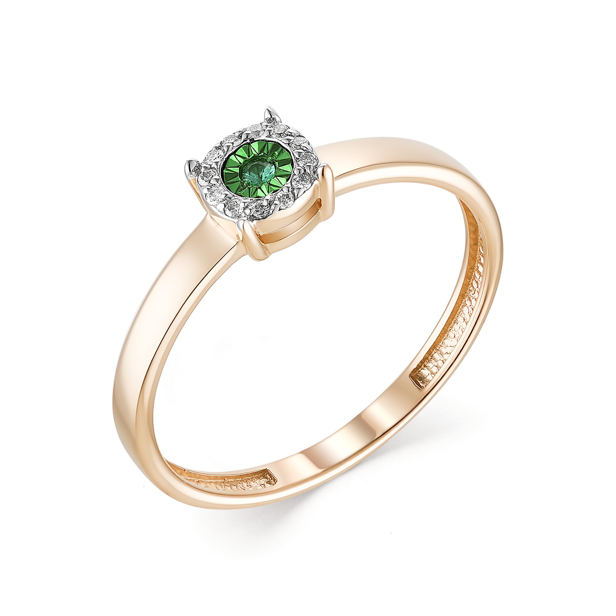 Кольцо, бриллиант, 13395-101