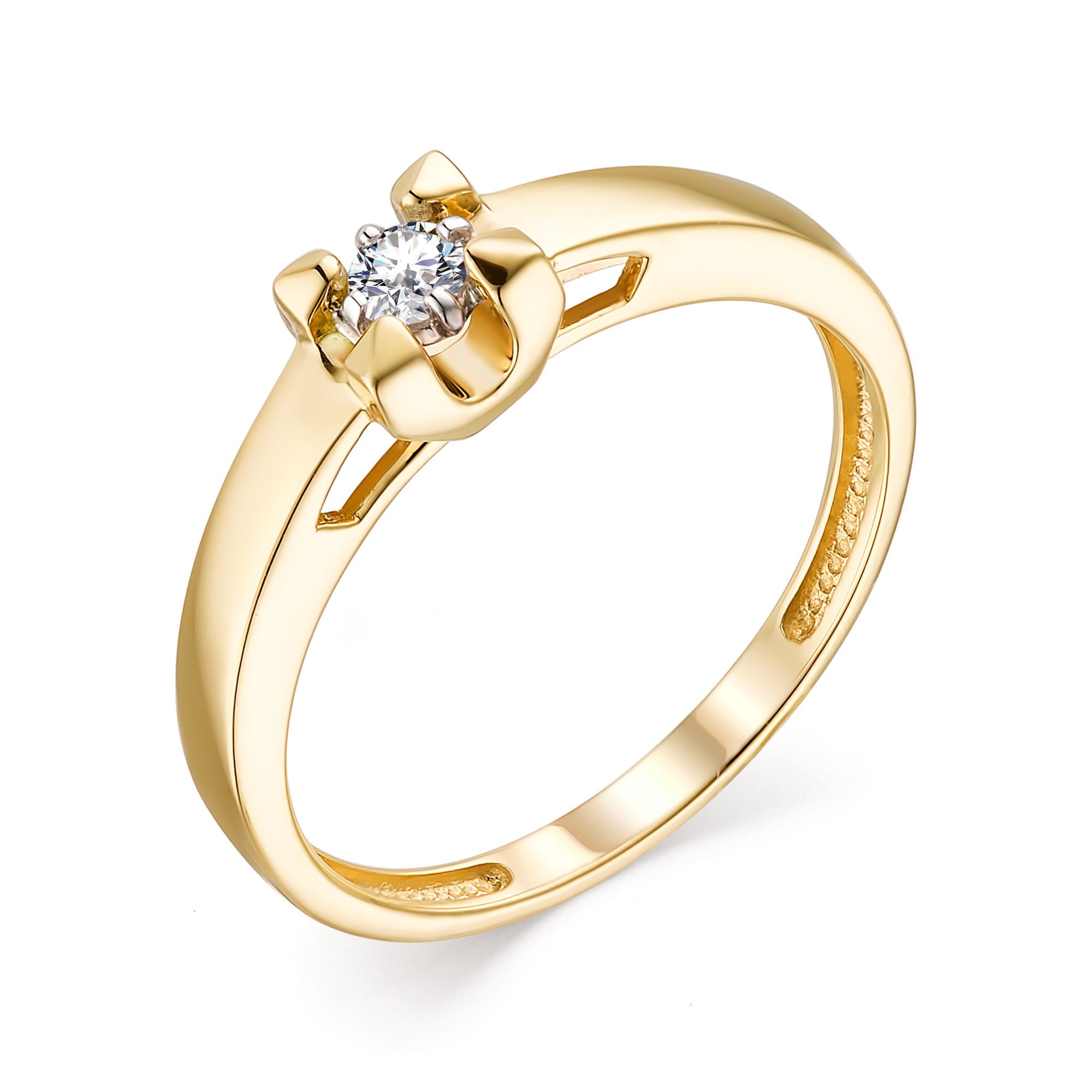 Кольцо, бриллиант, 13666-300