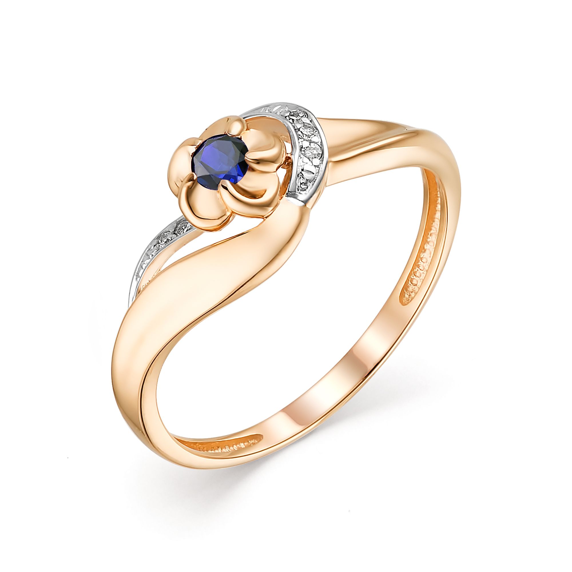 Кольцо, бриллиант, 13611-102