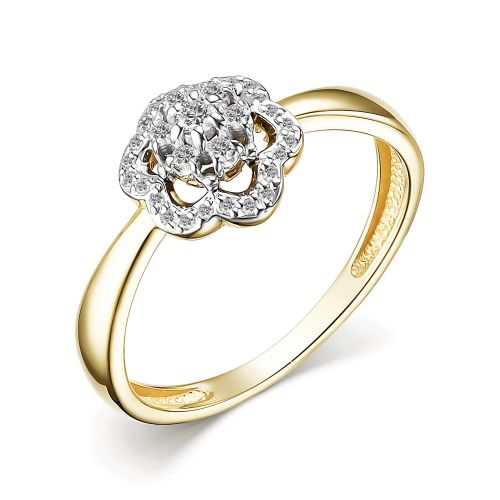 Кольцо, бриллиант, 15703-300