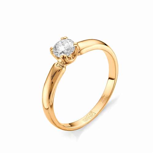 Кольцо, бриллиант, 11150-100