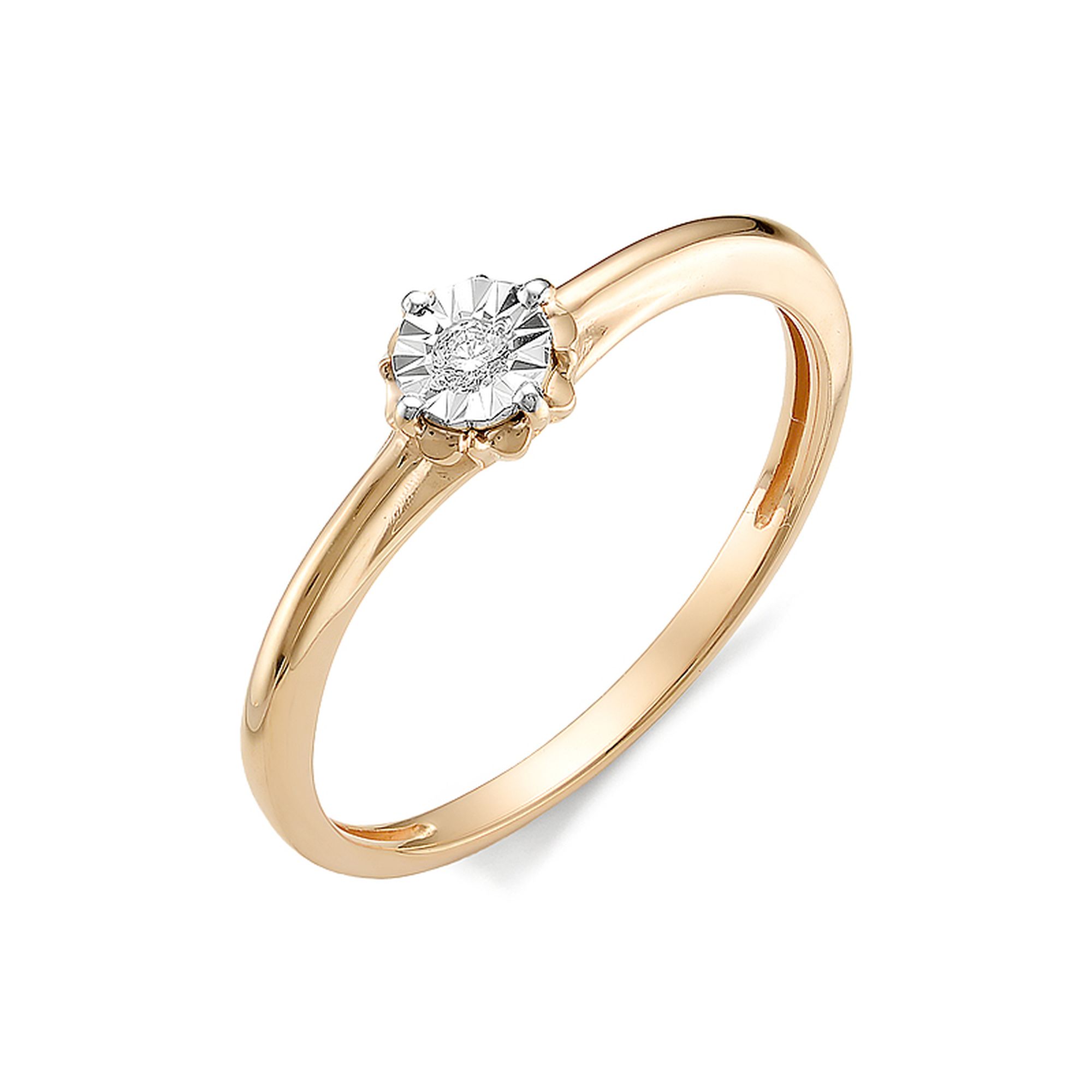Кольцо, бриллиант, 11970-100