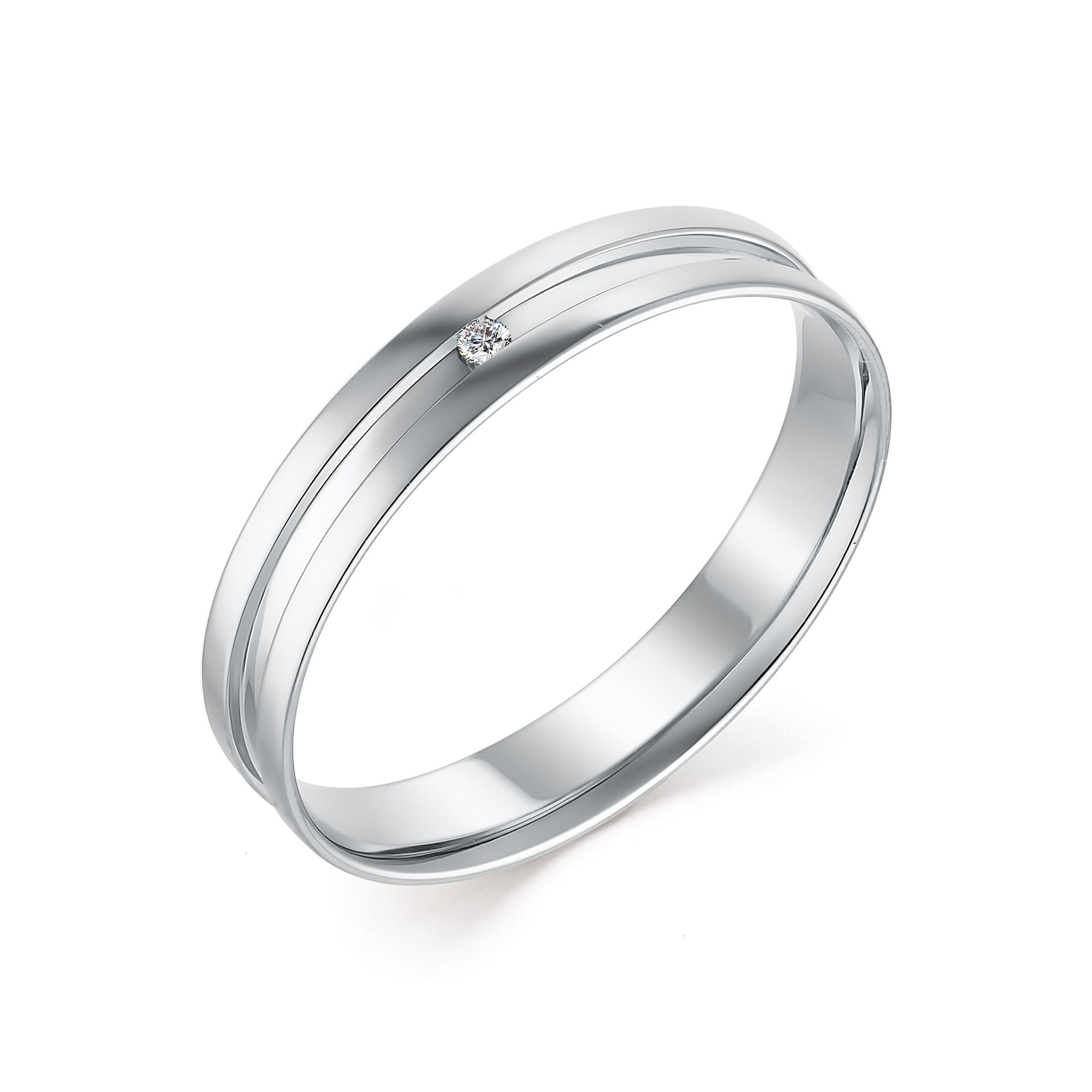 Кольцо, бриллиант, 13422-200