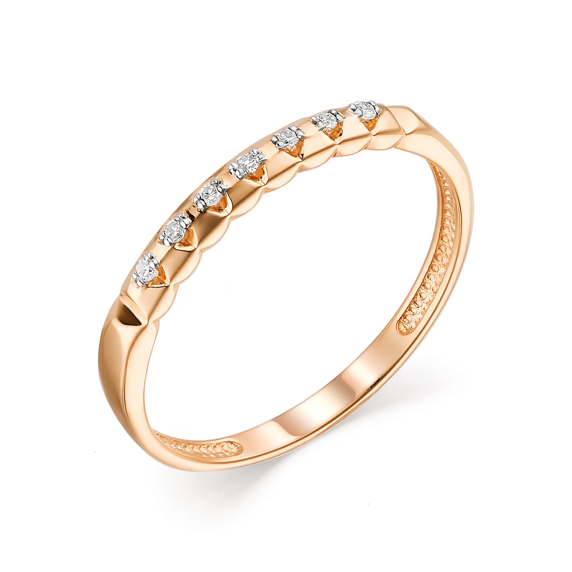Кольцо, бриллиант, 13619-100
