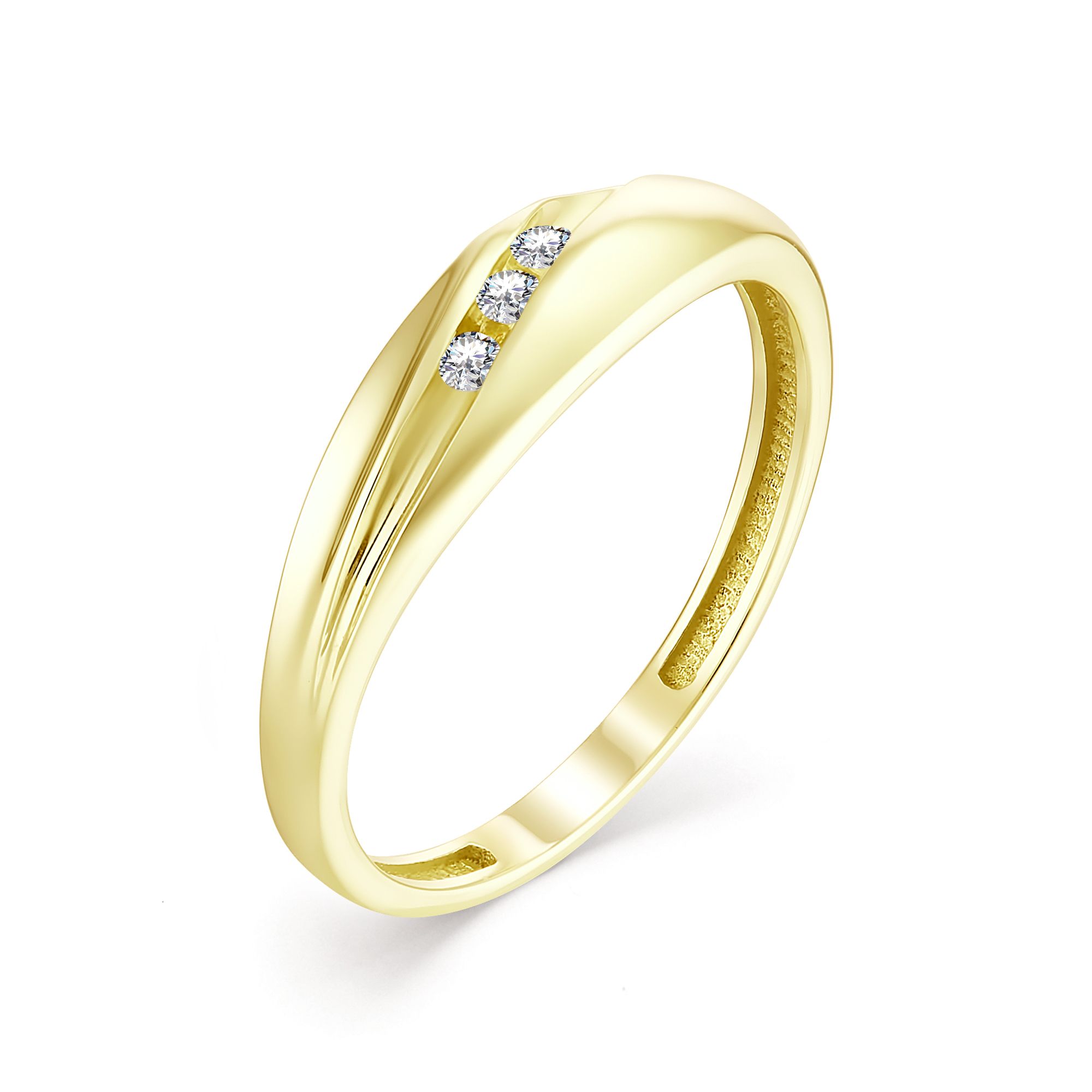 Кольцо, бриллиант, 13662-300